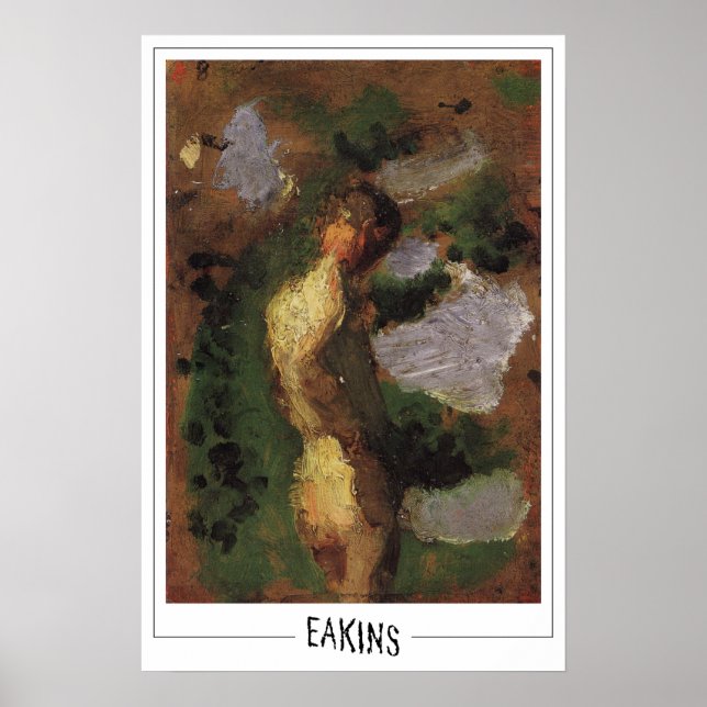 Pôster de Arte Zedign de Thomas Eakins #118 (Frente)