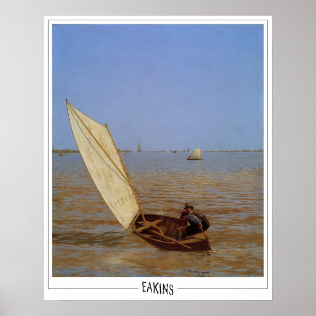 Pôster de Arte Zedign de Thomas Eakins #12 (Frente)