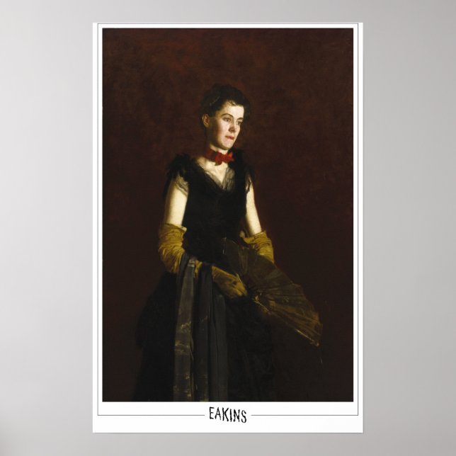 Pôster de Arte Zedign de Thomas Eakins #14 (Frente)