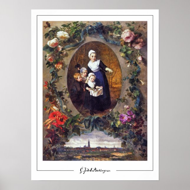 Pôster de Arte Zedign Gerardina van de Sande Bakhu (Frente)