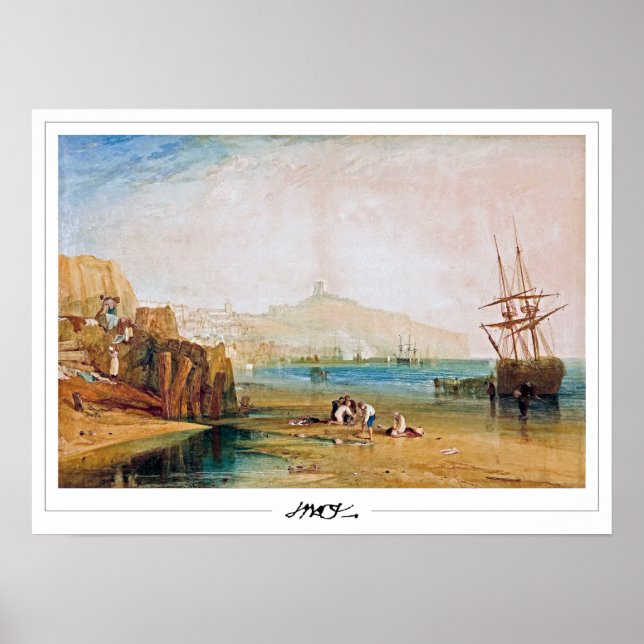 Pôster de Arte Zedign JMW Turner #11-3 (Frente)