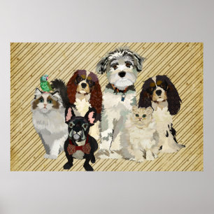 Poster de Artes, Garras e Penas