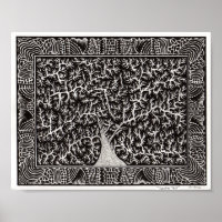 Poster de árvore de dormir