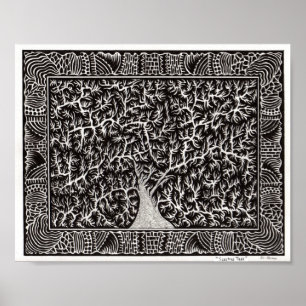 Poster de árvore de dormir