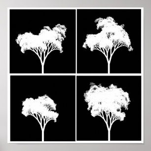 Poster de árvores recursivas