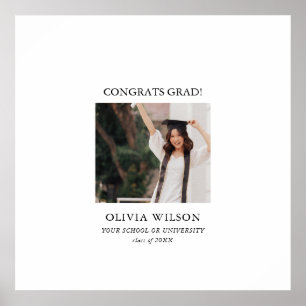 Poster de Assinatura de Convidado para Graduação d