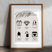 Poster de Aterrissagem com Nail Salon Modern