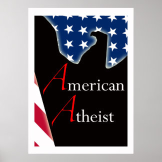 Poster de ateu americano