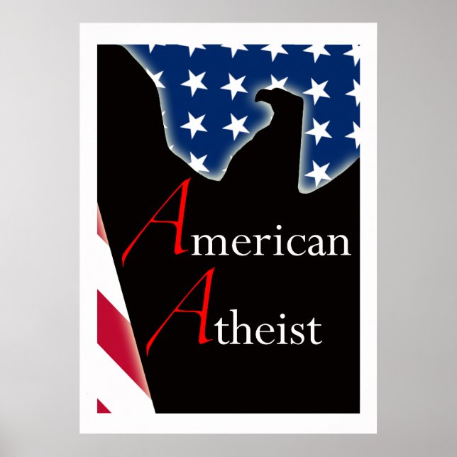 Poster de ateu americano (Frente)