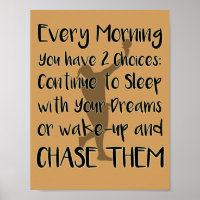 Poster de Atiramento Inspiracional