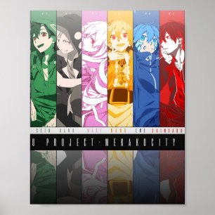 Poster de Atores do Mekakucity