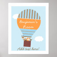 Poster de Auricultores de Balões de Ar Quente