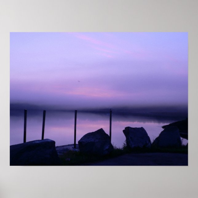 Poster de Aurora Roxa (Frente)