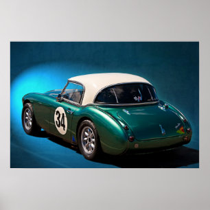 Poster de Austin Healey 3000