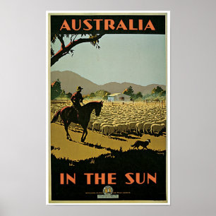 Pôster ~ de Austrália em The Sun