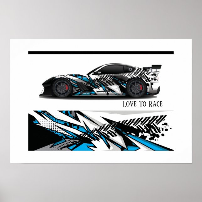 Poster de Auto Racing (Frente)