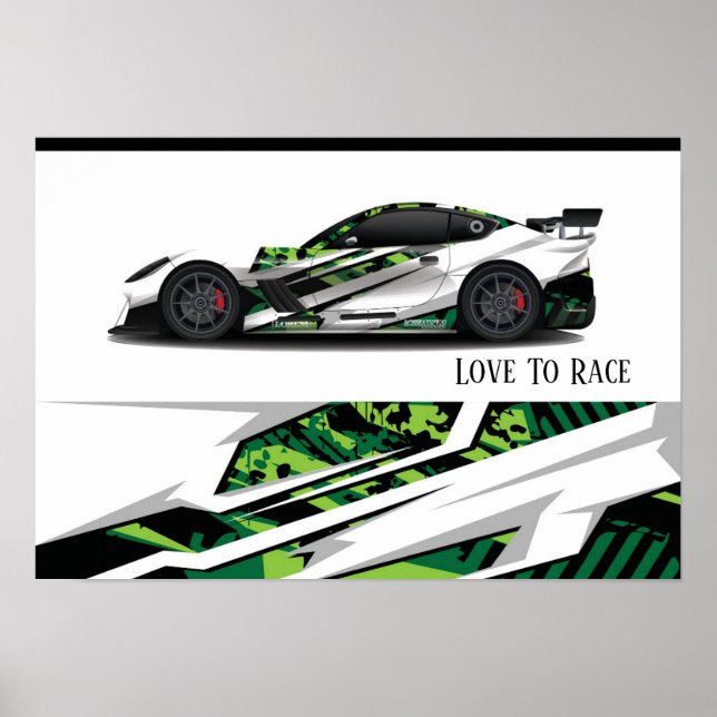 Poster de Auto Racing (Frente)