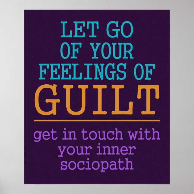 Poster de Autoconhecimento Engraçado (Frente)