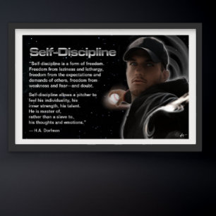 Poster de autodisciplina