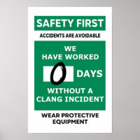Poster de Aviso de Conexão de Engenheiro de de Es