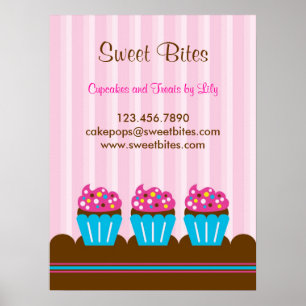 Poster de Bakery cupcakes