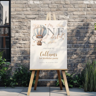 Poster de balão de ar quente