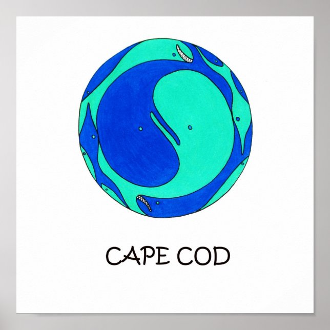 Poster de baleia (Frente)