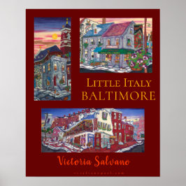 Poster de Baltimore - Itália