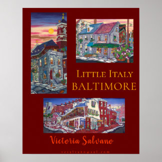 Poster de Baltimore - Itália