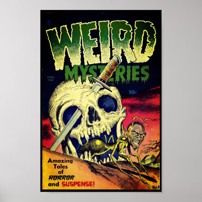 poster de banda desenhada dos anos 50 (Frente)