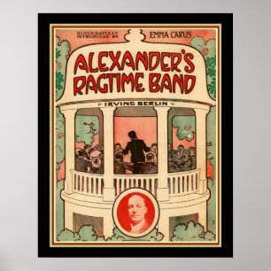 Poster de Banda Ragtime de Alexander
