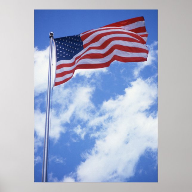 Poster de Bandeira Americana (Frente)