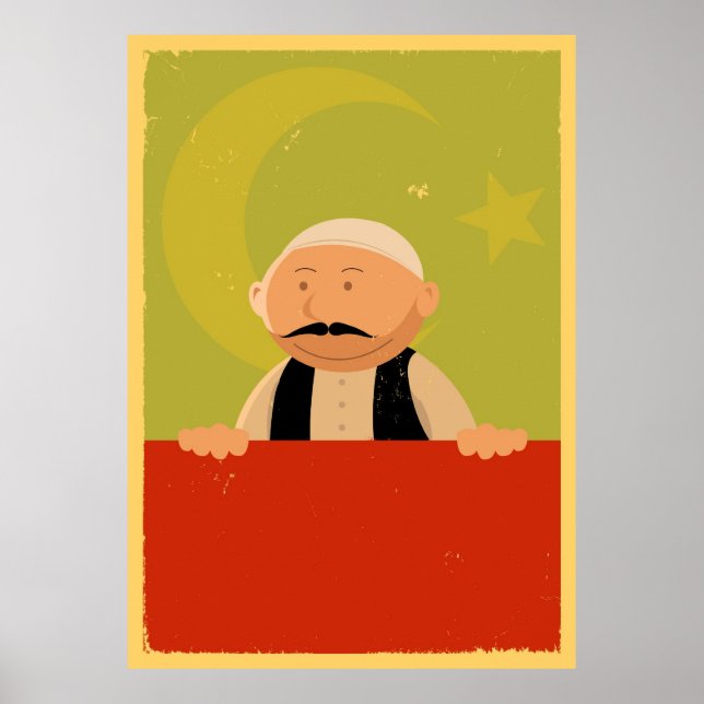 Poster de Banner Turco (Frente)