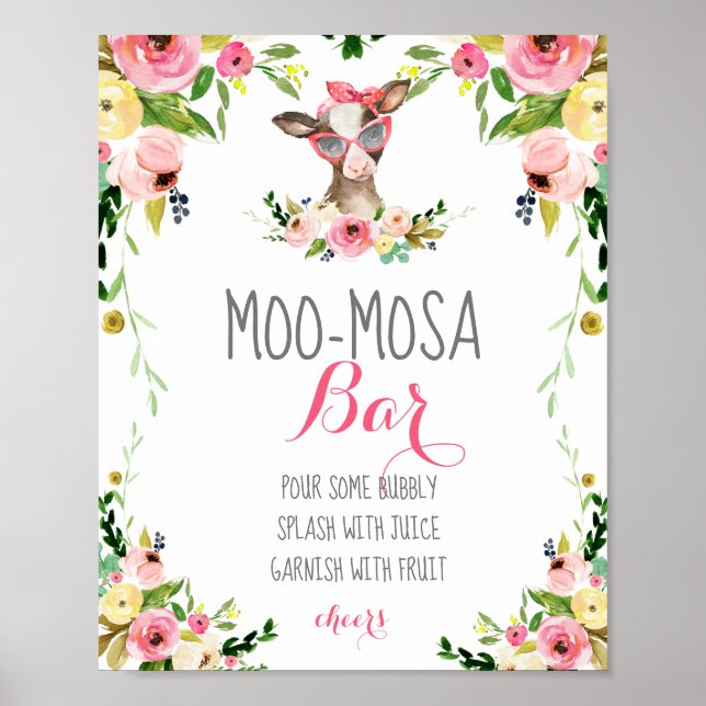Poster de Bar Moo-Mosa (Frente)