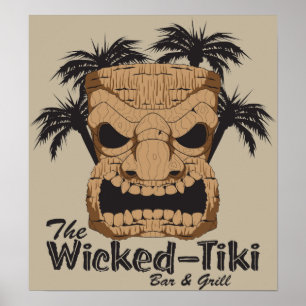 Poster de Bar Tiki