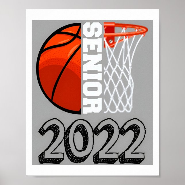 Poster de basquete de 2022 para mais velho de Mais (Frente)