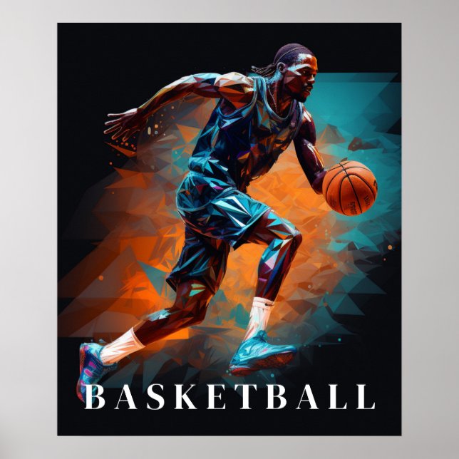 Poster de basquetebol (Frente)