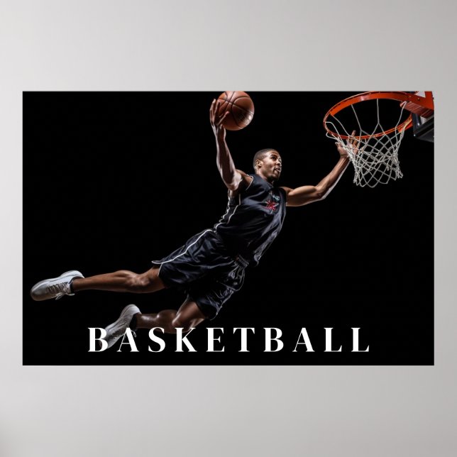 Poster de basquetebol (Frente)