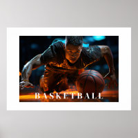 Poster de basquetebol