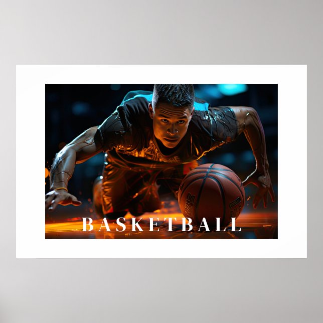 Poster de basquetebol (Frente)