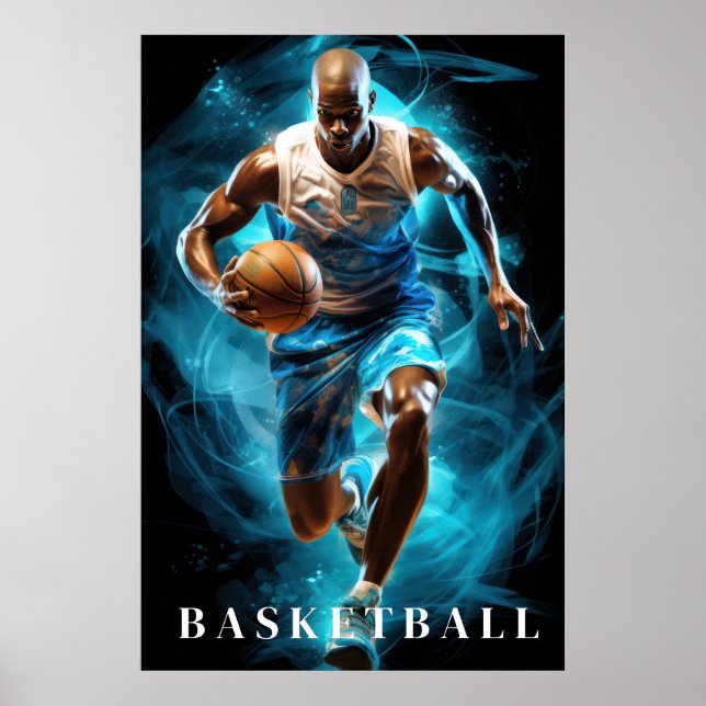Poster de basquetebol (Frente)