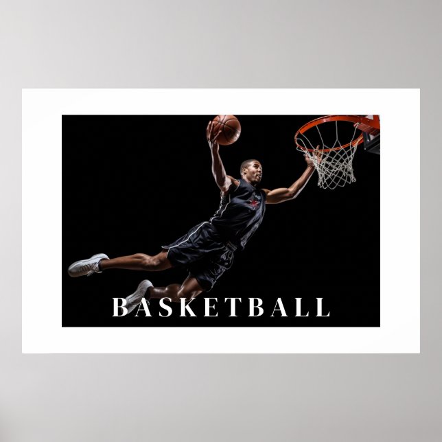 Poster de basquetebol (Frente)