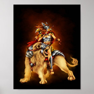 Poster de Batalha de Tamer da Mulher Guerreira