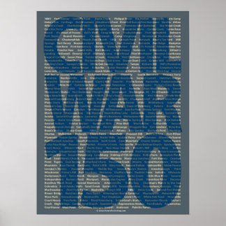 Poster de Batalha do 150º Aniversário da Guerra Ci