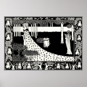 Poster de Beardsley: La Beale Isoud