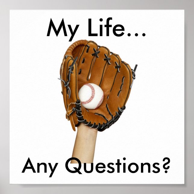 Poster de beisebol (Frente)