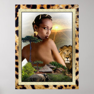 Poster de Bela Africana