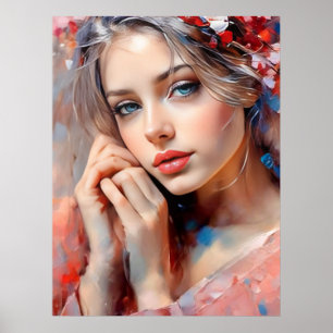 Poster de beleza etérea