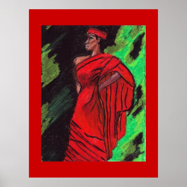 POSTER DE BELEZA NEGRA (Frente)