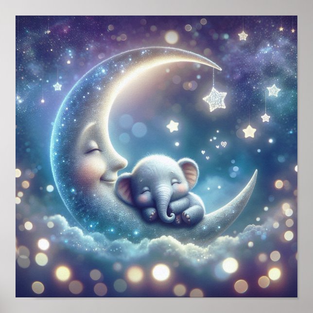 Poster de berçário de sonhos doces (Frente)